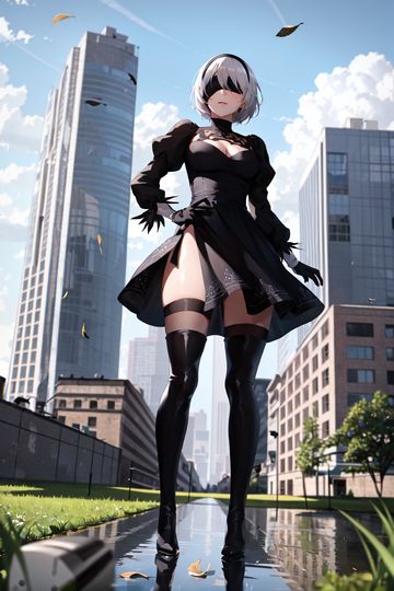 [SD 1.5][LORA]2B (NieR:Automata) LoRA / YorHA edition v2b