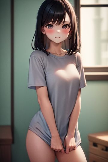 [SD 1.5][LORA]Shirt Tug Pose (LORA) shirt_tug