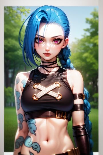 [SD 1.5][LORA]Jinx League of legends v1.0