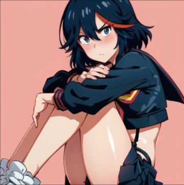 [SD 1.5][LORA]Matoi Ryuuko (Kill La Kill) LoRA MRyuukoV1