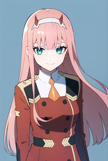 [SD 1.5][LORA]Zero Two (DARLING in the FRANXX) LoRA offset