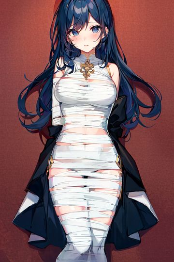 [SD 1.5][LORA]【Concept】【Costume】Mummy Bondage 木乃伊拘束 V1