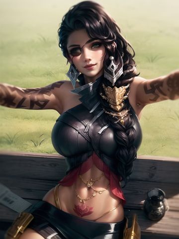 [SD 1.5][LORA]Samira from League of Legends samira_v1