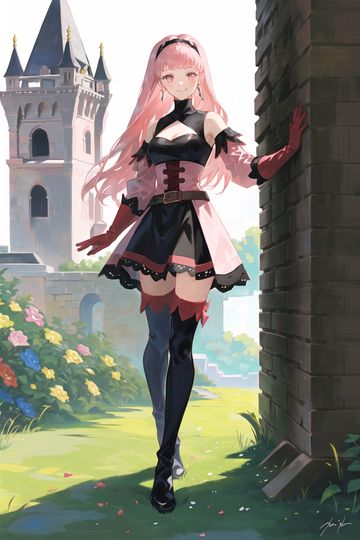 [SD 1.5][LORA]Hilda Valentine Goneril (Fire Emblem) LoRA 1