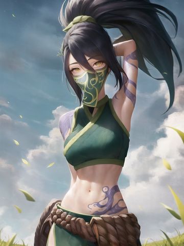 [SD 1.5][LORA]Akali from League of Legends akali_v1