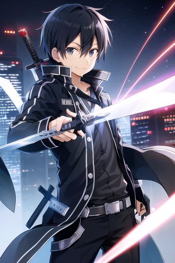 [SD 1.5][LoCon]桐谷和人 Kirito キリト - LoCon LoRA v 1.0