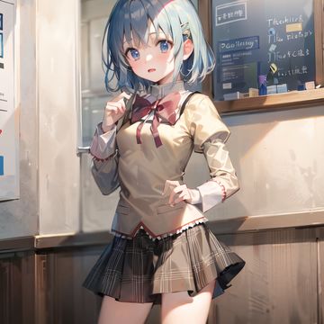 [SD 1.5][LORA]miki_sayaka (school uniform ver.) v1.0