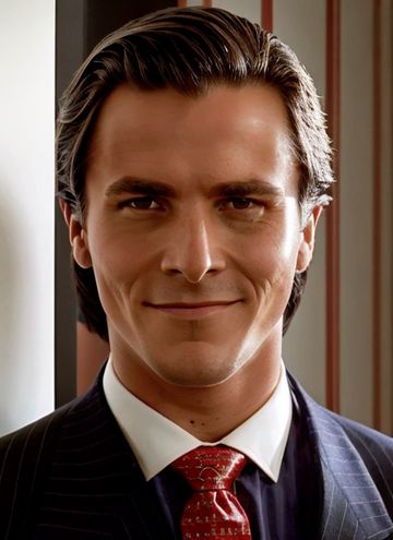 [SD 1.5][LORA]Patrick Bateman (Christian Bale) 『LoRa』 Patrick Bateman v1