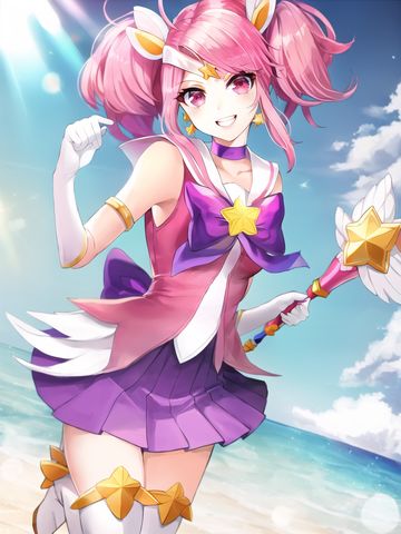 [SD 1.5][LORA]Star Guardian Lux star_guardian_lux_v1