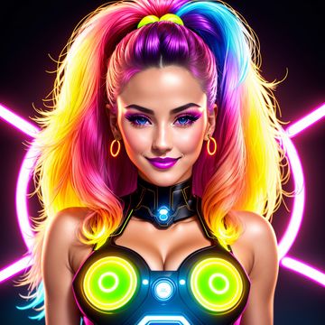 [SD 1.5][LORA]Neon Babes v1.0