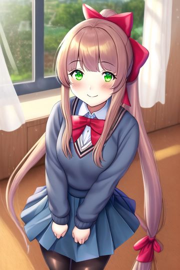 [SD 1.5][LORA]Monika | DDLC LoRA 1.0