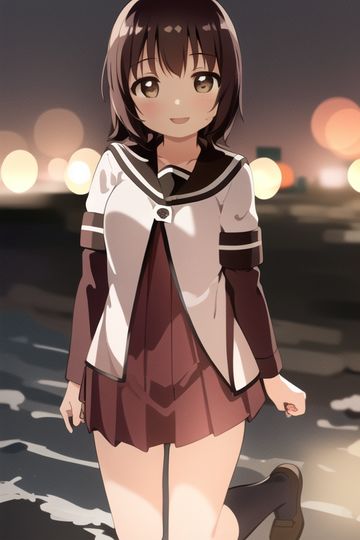 [SD 1.5][LORA]Funami Yui from Yuru Yuri Funami_yui_1.0