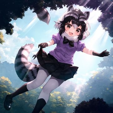 [Other][LORA]Common Raccoon (Kemono Friends) Raccoon