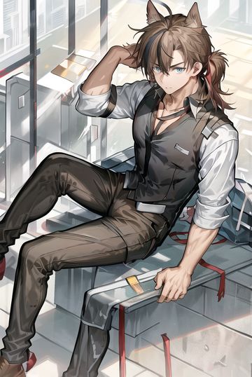 [SD 1.5][LORA]白铁 - 明日方舟/Arknights v1.0