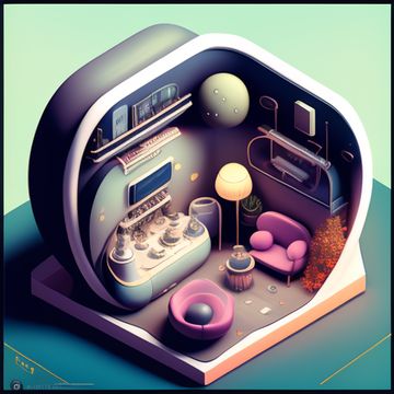 [SD 1.5][TextualInversion]Isometric DREAMS TI: 4400 1