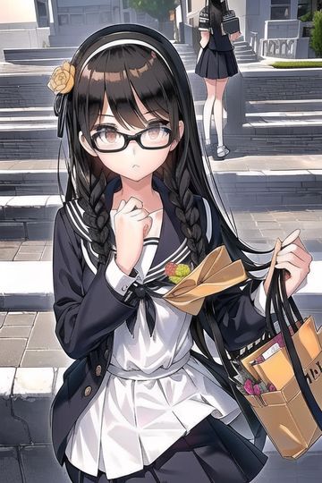 [Other][TextualInversion]Saki Yoshida [Glasses Ver] V1