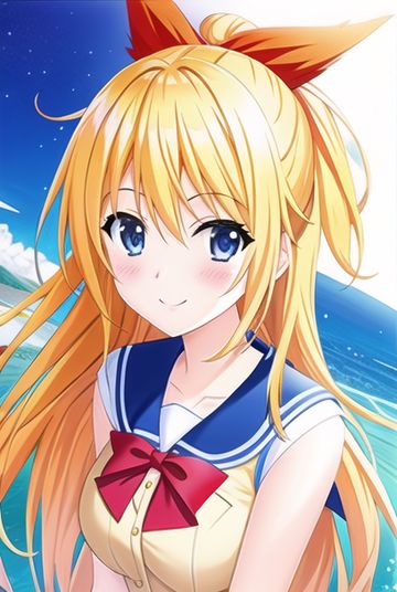 [SD 1.5][TextualInversion]Chitoge Kirisaki (Nisekoi) 1