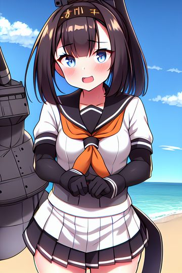 [SD 1.5][TextualInversion]Kancolle Akizuki 秋月型駆逐艦 (Kantai Collection) 艦隊Collection v1.0