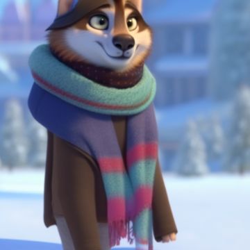 [SD 2.1][TextualInversion]Zootopia 768 Zootopiav4 768