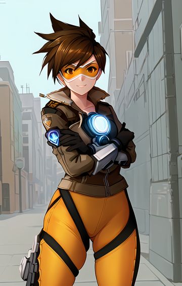 [SD 1.5][TextualInversion]Corneo's Tracer (Overwatch) TI Embedding 1.0.0