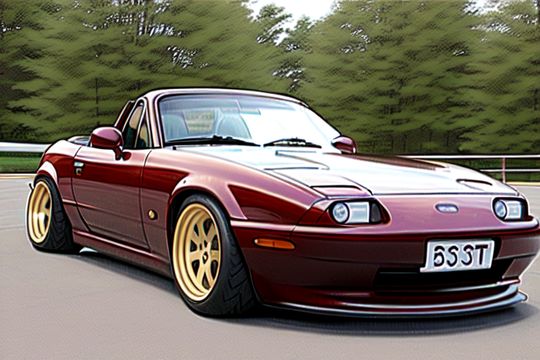 [SD 1.5][TextualInversion]NA Miata NA Miata v1