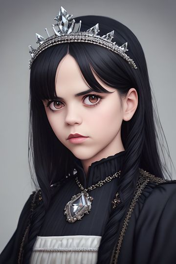 [SD 1.5][TextualInversion]Jenna Ortega Wednesday Addams Embedding W3DDDN3SD4Y